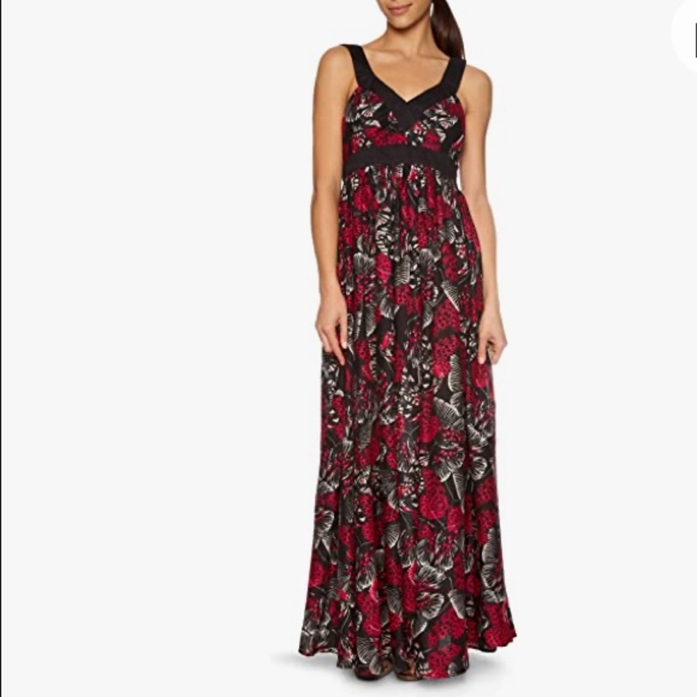 Butterfly maxi dress